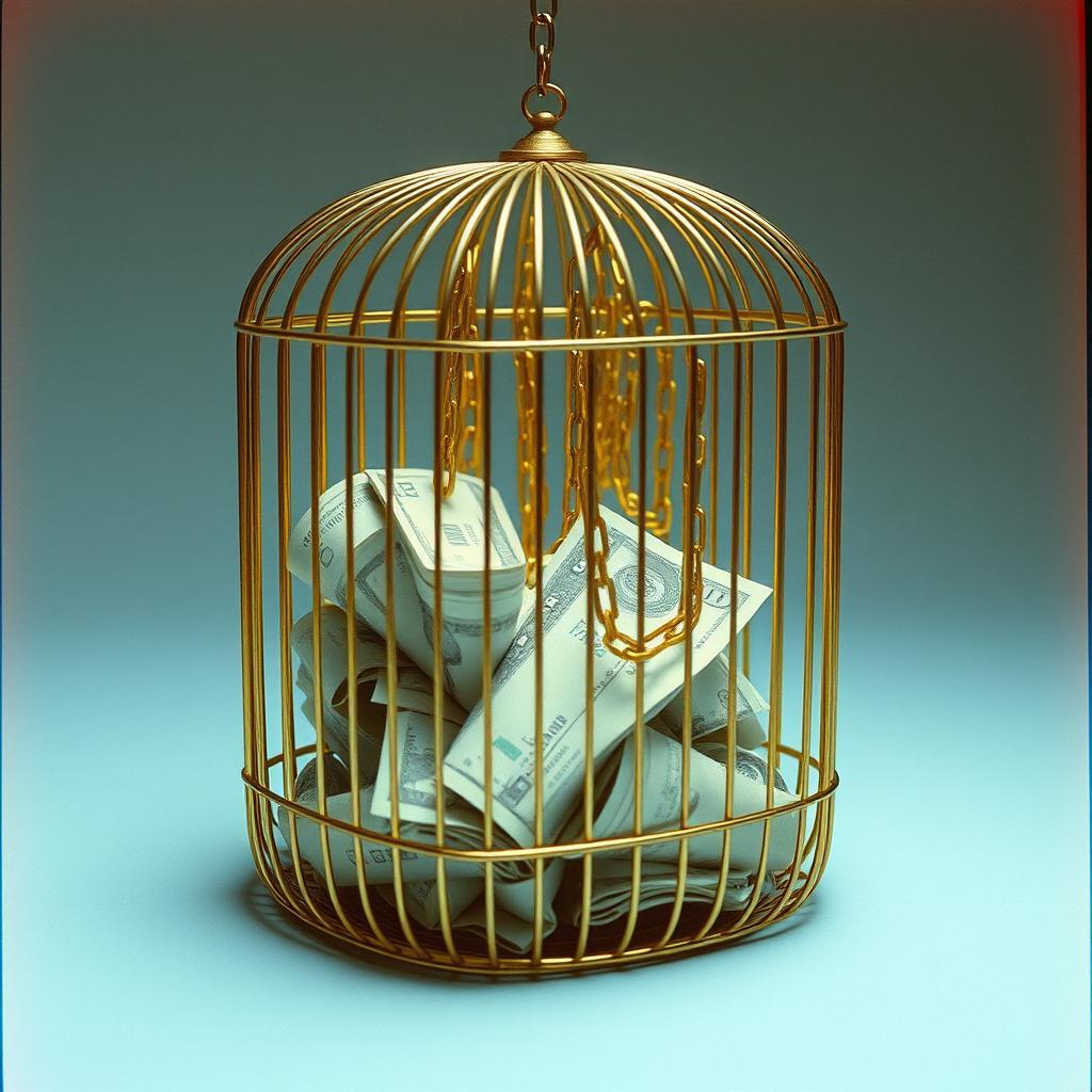 Cashed Out, Locked In by VJ the AiMan — cover artwork