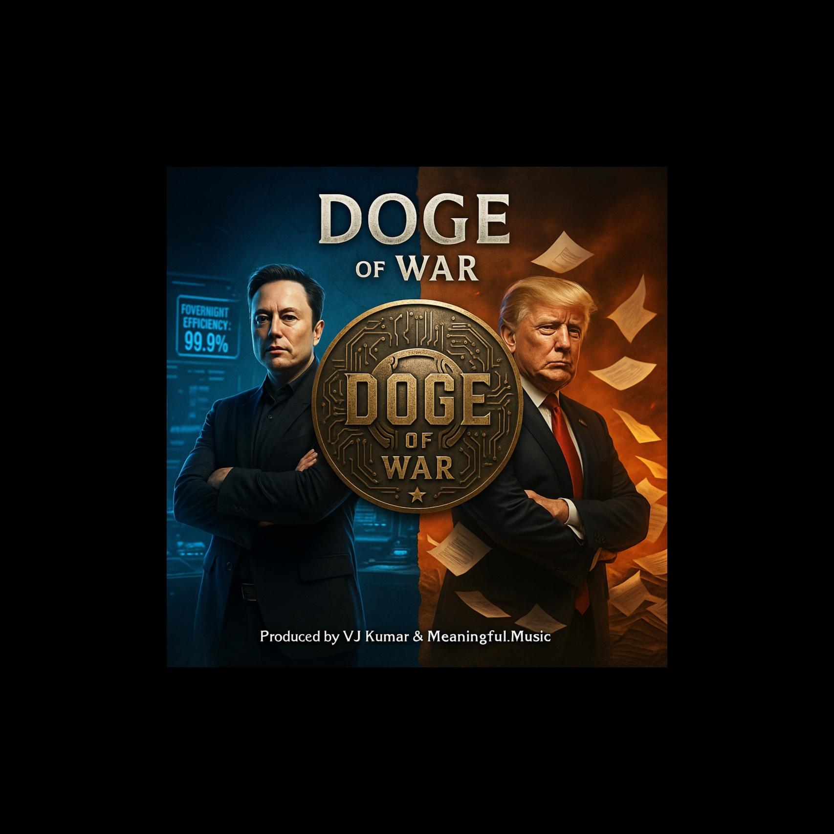 DOGE of War by VJ the AiMan — cover artwork