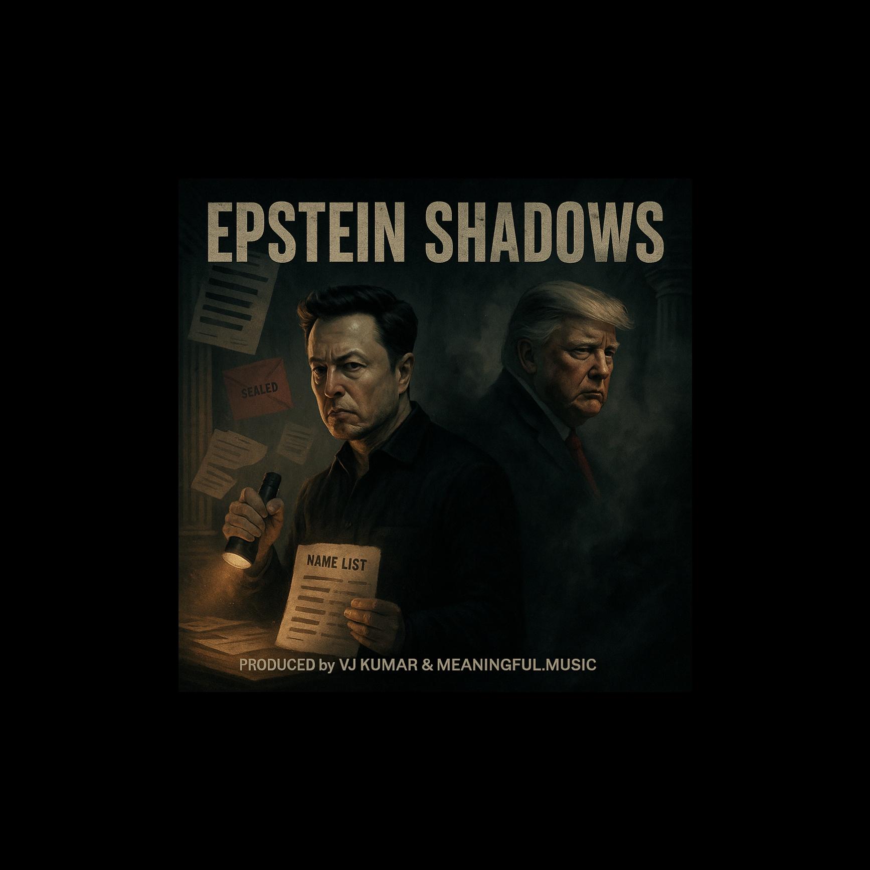 Epstein Shadows by VJ the AiMan — cover artwork
