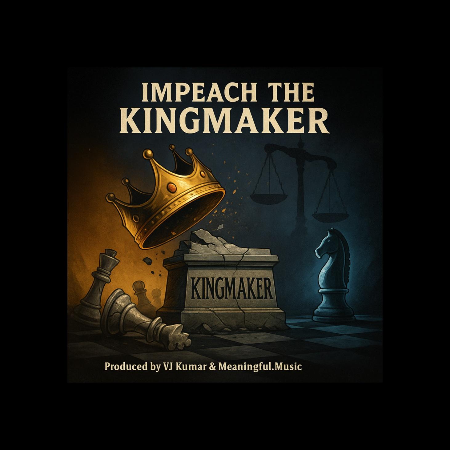 Impeach the Kingmaker by VJ the AiMan — cover artwork