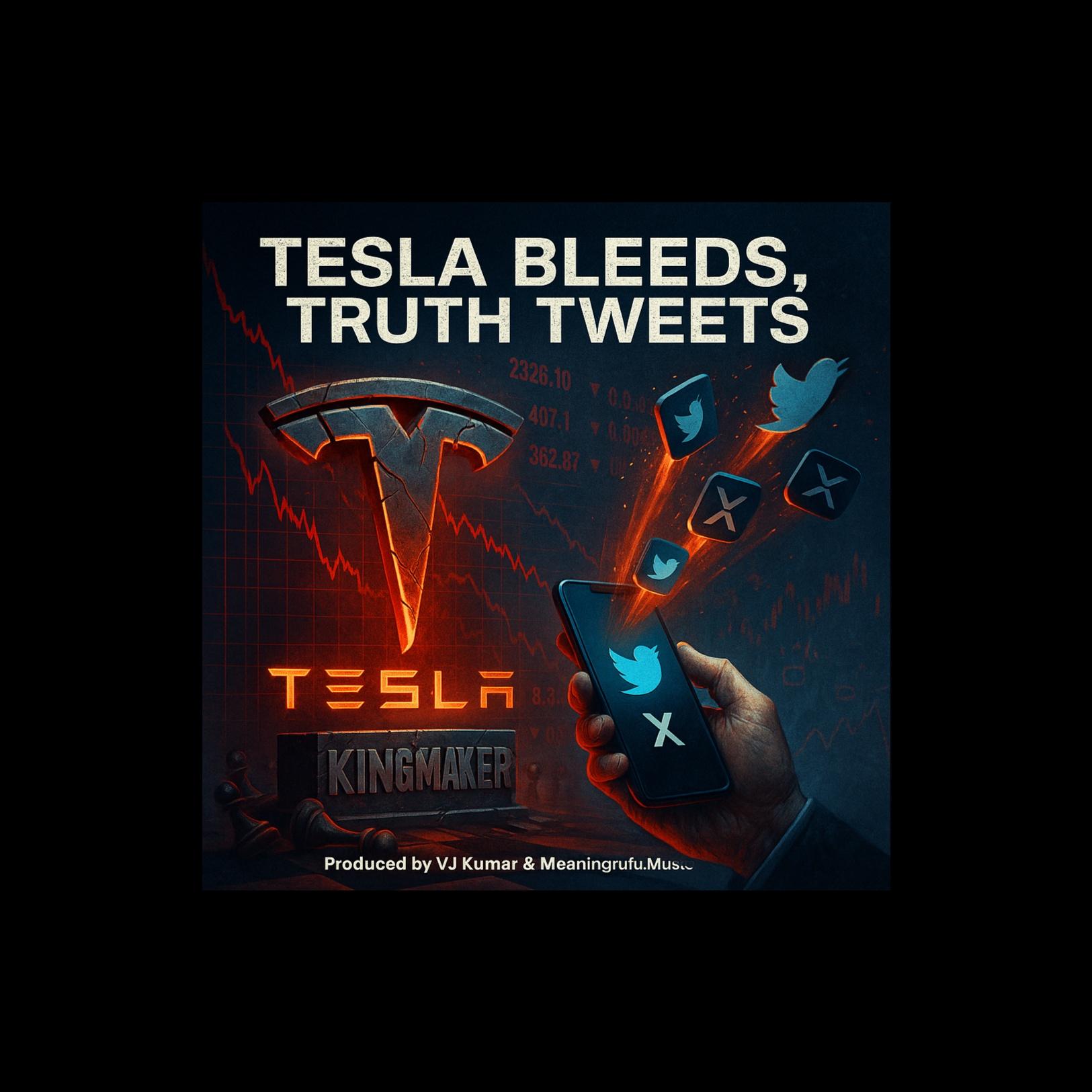 Tesla Bleeds, Truth Tweets by VJ the AiMan — cover artwork