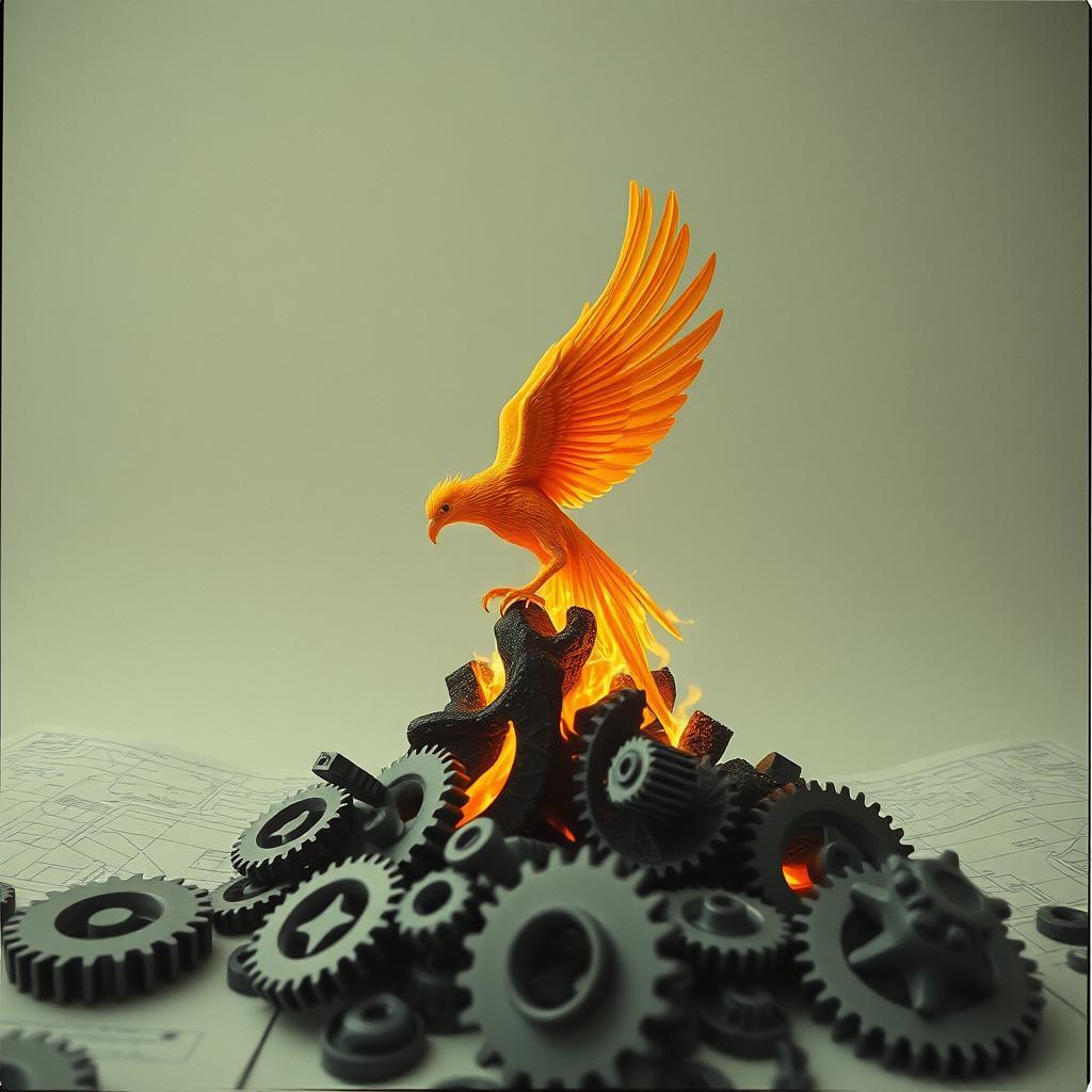 Track 8: Relearn. Rethink. Rebuild. by VJ the AiMan — cover artwork