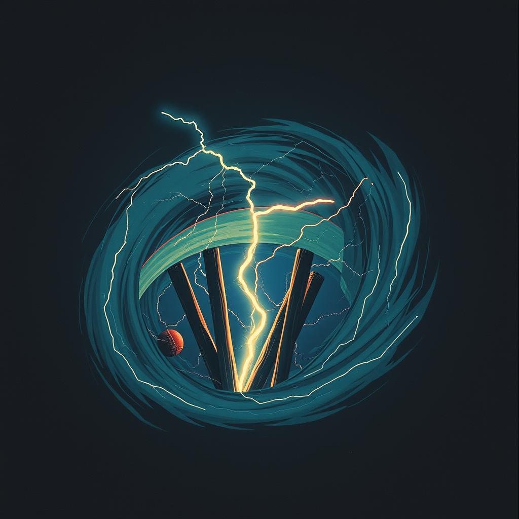 Track 4: Whirlwind Wizard - Tribute to Waqar Younis by VJ the AiMan — cover artwork