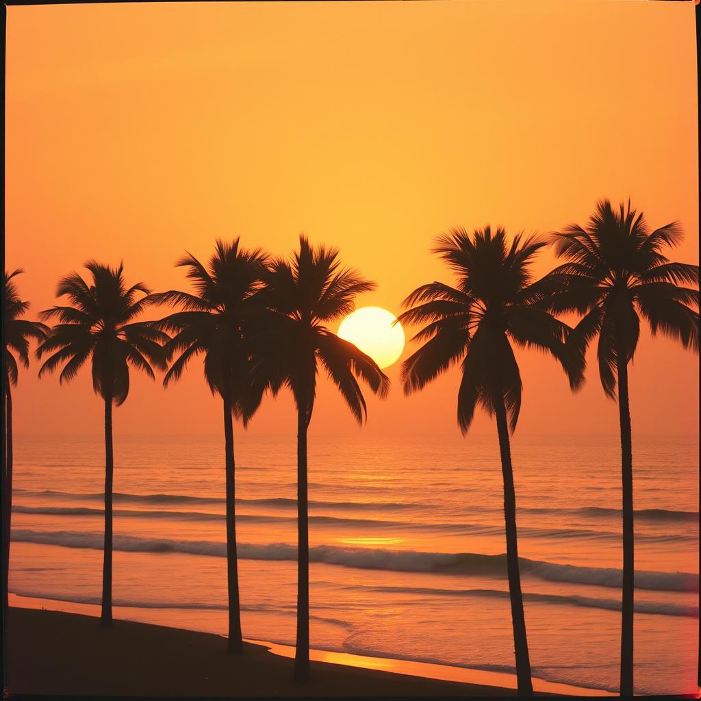 Track 2: Golden Palm Skyline by VJ the AiMan — cover artwork