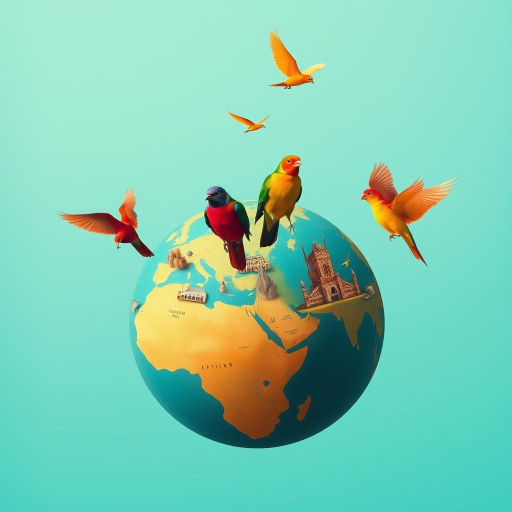 Track 7: Voices of the World, Wings of One by VJ the AiMan — cover artwork